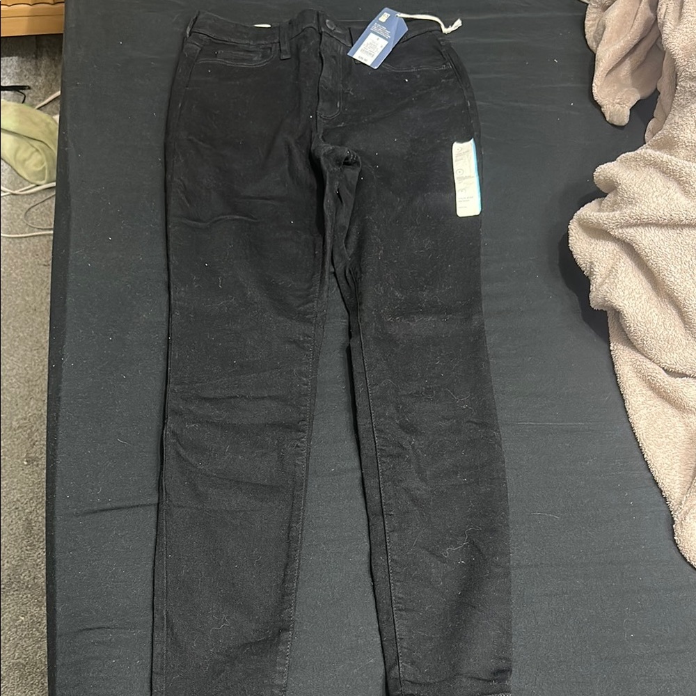 Universal Thread High Rise Black Jeans Essential Style